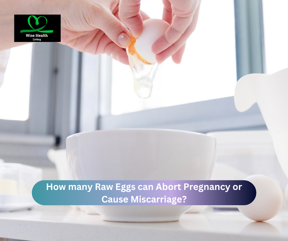 How many Raw Eggs can Abort Pregnancy or Cause Miscarriage?